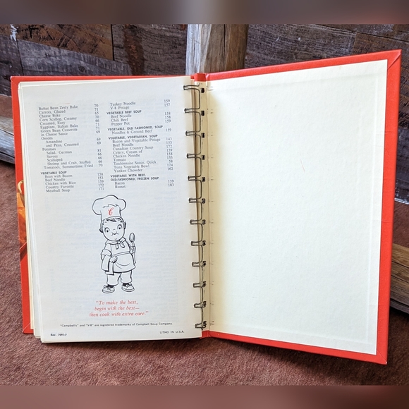 1970 A Campbell's Cookbook Cooking With Soup 608 Skillet Recipe Book - Picture 6 of 16